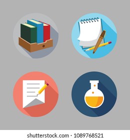 school color icon.set
