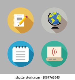 school color icon.set