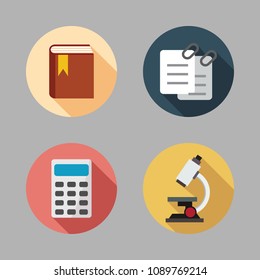 school color icon.set