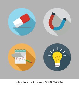 school color icon.set