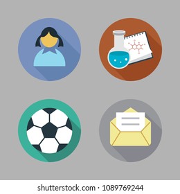 school color icon.set