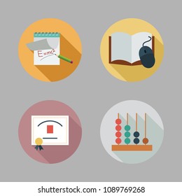 school color icon.set