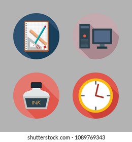 school color icon.set
