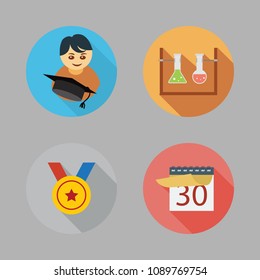 school color icon.set