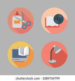 school color icon.set