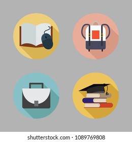 school color icon.set