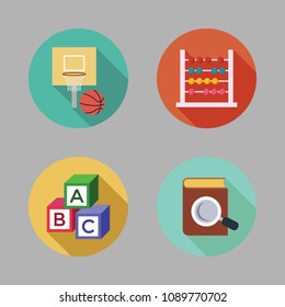 school color icon.set