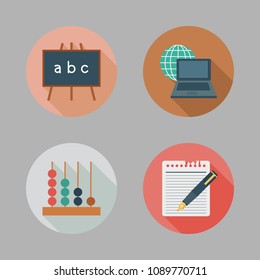 school color icon.set