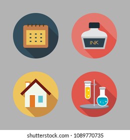 school color icon.set
