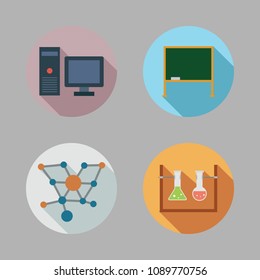 school color icon.set
