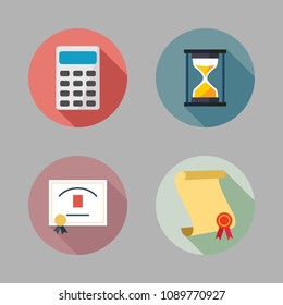 school color icon.set