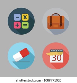 school color icon.set