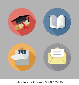 school color icon.set