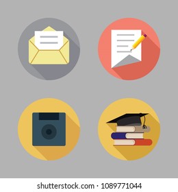 school color icon.set