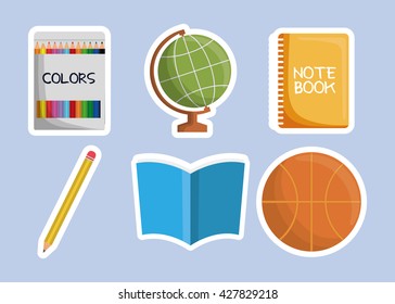 School design.  Education concept. Learning icon , vector