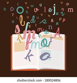 school design over  brown background vector illustration