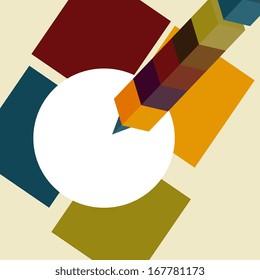 school design over cream background vector illustration 