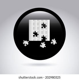 school design over gray background vector illustration 