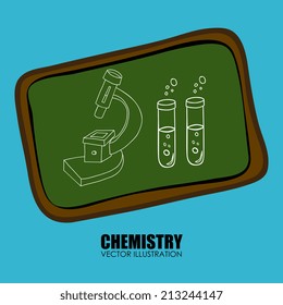School design over gray background, vector illustration