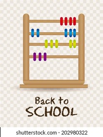 school design over white background vector illustration