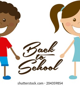 school design over  white background vector illustration