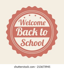 school design over white background vector illustration