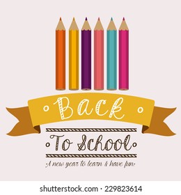 School design over white background,vector illustration