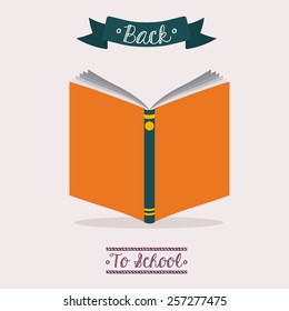 school desing over white background vector illustration.