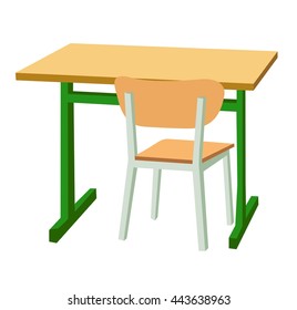 Student Desk Stock Illustrations, Images & Vectors | Shutterstock