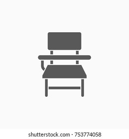 School Desk Icon