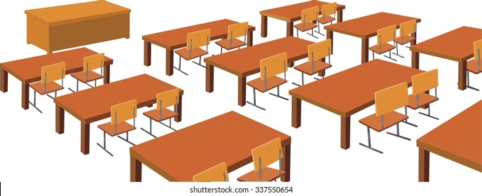 school desks