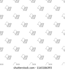 School diary icon in outline style isolated on white background. Study symbol