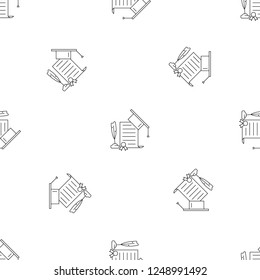 School diploma pattern seamless vector repeat geometric for any web design