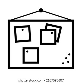 School and education accessory flat line icon. Outline sign for mobile concept and web design, store.