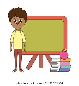 school education boy cartoon