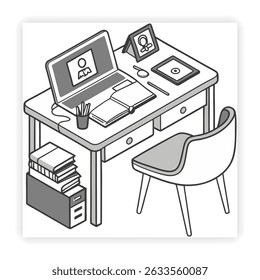 Escuela y Educación Doodle Set 