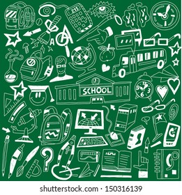 School education - doodles