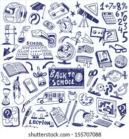 School education - doodles