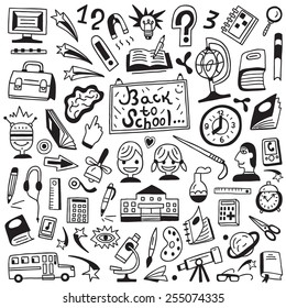 School education - doodles