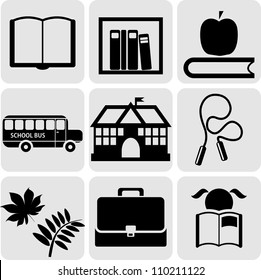 School And Education Icons