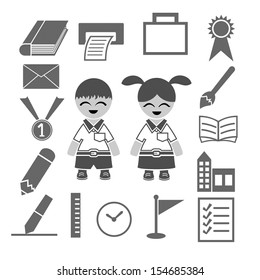 School and Education Icons