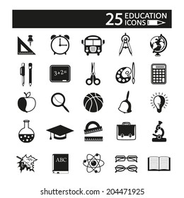 School and Education Icons