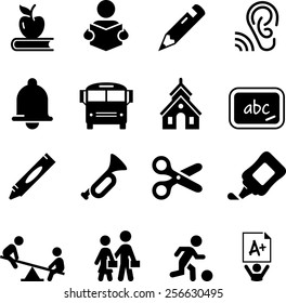 School and education icons