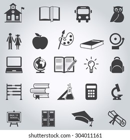 School and Education Icons
