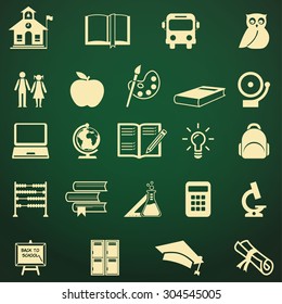 School and Education Icons