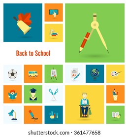 School and Education Icons