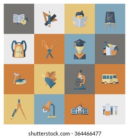 School and Education Icons