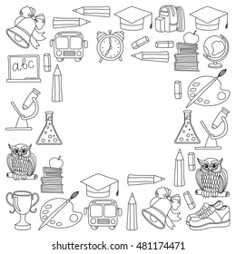 School and education icons