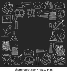 School and education icons