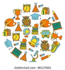 School and education icons